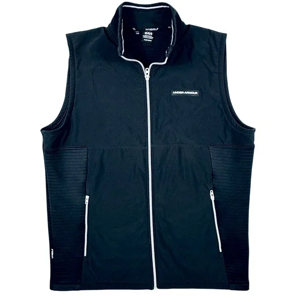 Under Armour Pro Storm Golf Vest Hybrid Black H2O Men's Size Large Drive - Picture 4 of 7